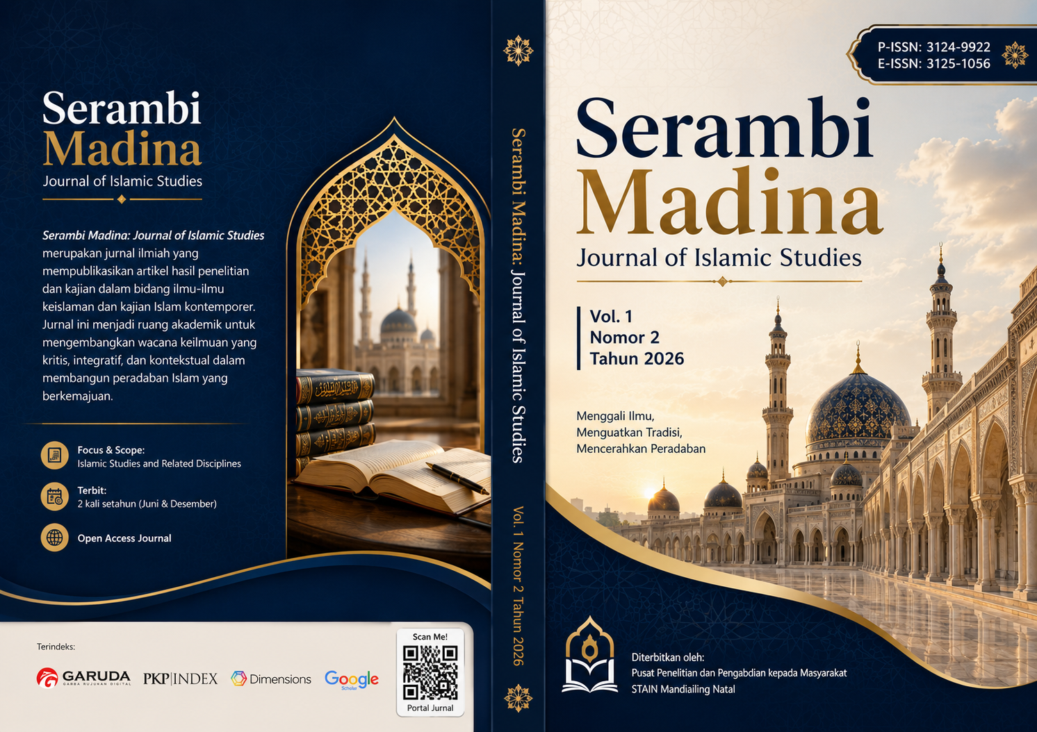 					View Vol. 1 No. 2 (2026): Serambi Madina: Journal of Islamic Studies
				